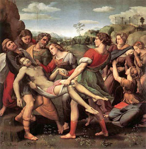 ラファエロ  (b. 1483, Urbino, d. 1520, Roma)   埋葬　1507　　Galleria Borghese, Rome